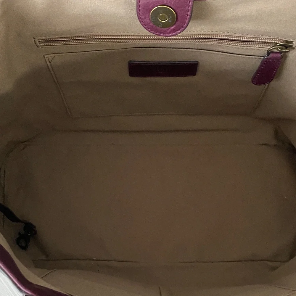 Frye leather tote